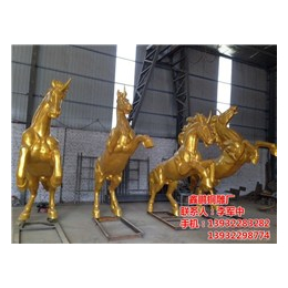 铜马、鑫鹏铜雕铸造厂、大型铜马雕塑