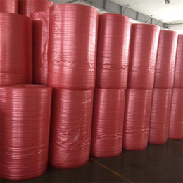 上海定制红色防静电气泡膜 防震气泡袋 全新料生产