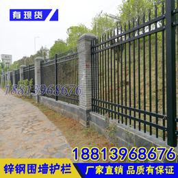 海南*镀锌钢围栏 供应三亚开发区铁艺围栏 海口厂房围墙栅栏
