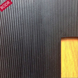南京厂家供应 黑色条纹橡胶板 配电房 5KV防水防电