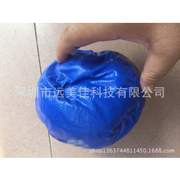 塑胶皮海绵厂家 空中抛泡球定制 自动充气海绵 定制厂家