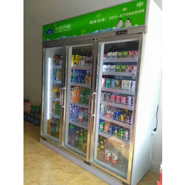 重庆饮料展示柜定做 重庆饮料柜生产厂家 三门饮料柜缩略图