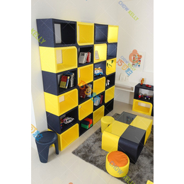 巧可粒EPP儿童家具环保多功能组合柜置物柜整套报价