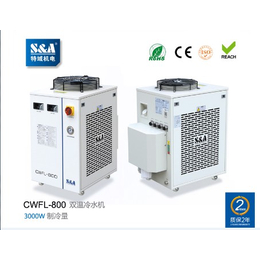 CWFL-800双温冷水机*于800W光纤激光切割机冷却