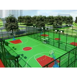 塑胶篮球场|中江体育|扬州塑胶篮球场
