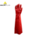 红色PVC防化手套 60CM 耐酸碱PVC手套201601缩略图3