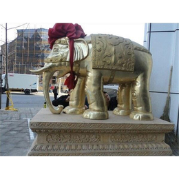 铜大象雕塑制作|河北铜大象|博轩铜雕塑