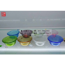 琉璃法器制作 琉璃*用品厂家 广州琉璃净水八吉祥供杯 供碗