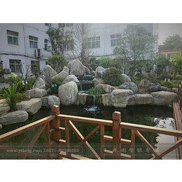 杭州一禾园林景观(图)|锦鲤鱼池设计与施工|衢州锦鲤鱼池