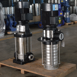厂家生产管道立式多级泵 管道泵 轻型QDL不锈钢多级泵 