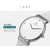 柏时porss LS88803白色硅胶表带手表缩略图2