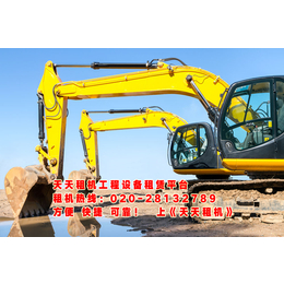 广州周边设备租赁 挖掘机出租租赁 天天租机