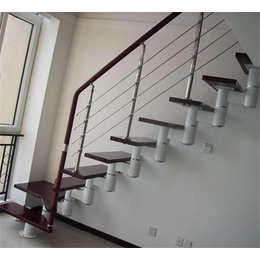 山西钢木楼梯制作|隆盛门窗(在线咨询)|山西钢木楼梯
