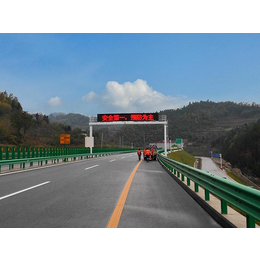 森韵中标供应十天高速公路可变信息情报板 室外双基色可变情报板