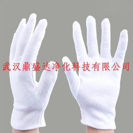 劳保防护白色作业纯棉手套