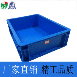 苏州厂家*EU4311箱蓝色塑料周转箱物流箱材质塑胶物流箱