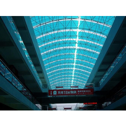走廊过道*pc透明采光板防紫外线透明聚碳酸酯板pc耐力板