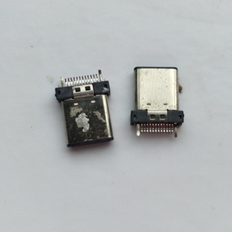 USB3.1 type-c公头 拉伸无缝 带接地 不带板