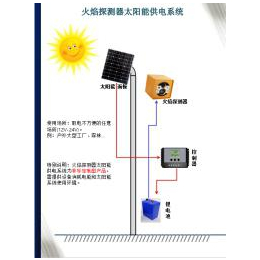火焰传器太阳能供电