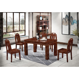 实木圆桌品牌|武汉实木圆桌|瑞升餐桌椅款式多样