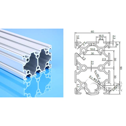 供应铝型材厂家*6090欧标铝型材及铝型材框架加工