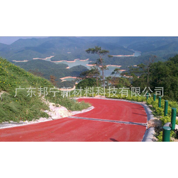 彩色防滑路面、广东省邦宁、彩色防滑路面 材料