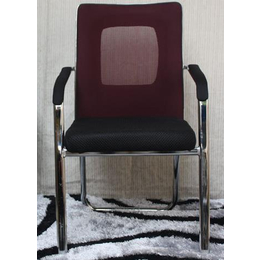 现代简约方洞弓形网布椅 *创意圆管电脑椅办公椅