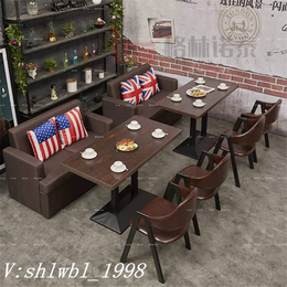 上海西餐厅实木方桌定制