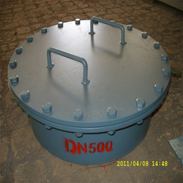 源益化工部标准(图)|DN500不锈钢水平吊盖人孔|山西人孔