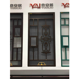 手工雕刻铝艺窗花定制、梅州手工雕刻铝艺窗花、广州意安居