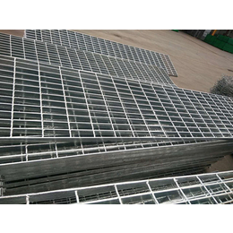 平台镀锌钢格栅板(图)、电厂平台镀锌钢格栅板、镀锌钢格栅板