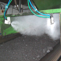 大型燃煤发电厂喷雾降尘除尘率高吗？