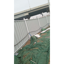 河南郑州厂家现货供应pvc地铁施工围挡 彩钢板围挡缩略图