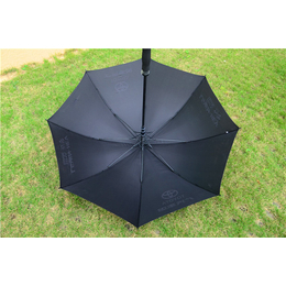 黑色高尔夫伞定做、雨蒙蒙广告伞品质保障、上海高尔夫伞定做