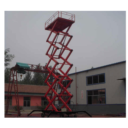 强峰(图)、剪叉移动式升降机、郑州移动式升降机