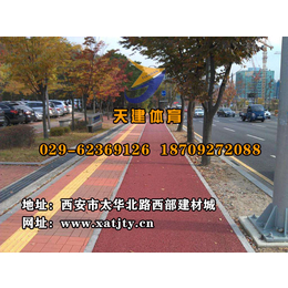 彩色路面施工|潼关彩色路面施工|天建体育(****商家)