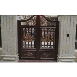 庭院铝艺大门|滁州铝艺大门|陆欧铁艺