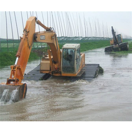 水陆挖掘机租凭、新盛发水上挖掘机、水陆挖掘机