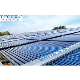 灵丘太阳能集热系统,太阳能热水工程安装,天丰太阳能