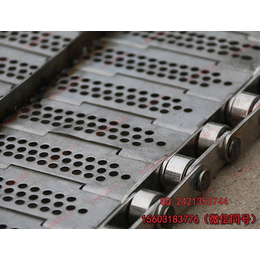 不锈钢链板输送带  收割机铁板网带厂家