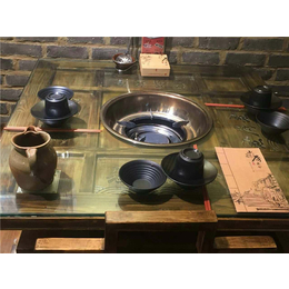 火锅桌*,上海火锅桌, 成都高之雅家具厂家