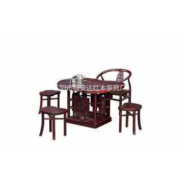 红木茶台款式、红木家具认准福安达、红木茶台
