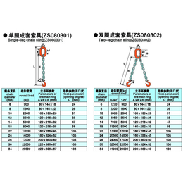 正申成套链条索具