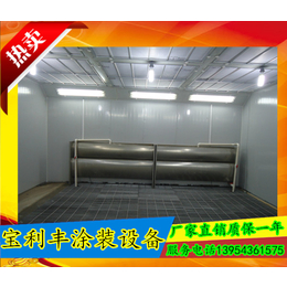 杭州市机械喷漆房-五金烤漆房-大型伸缩式喷漆房宝利丰