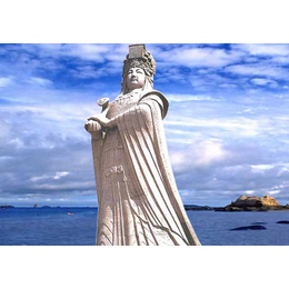 航海保护神海神妈祖雕塑