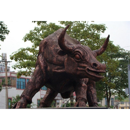 华尔街铜牛生产厂|华尔街铜牛|恒保发铜雕(查看)