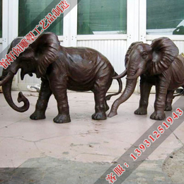 运城铜大象|怡轩阁雕塑|大型铜大象