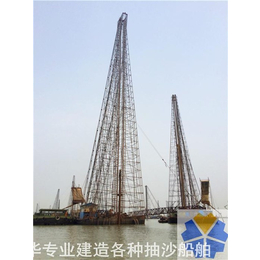 钻杆式抽沙船_西藏抽沙船_青州远华环保科技(查看)