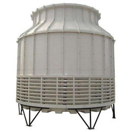 圆形玻璃钢冷却塔供应商|庚子冷却|圆形玻璃钢冷却塔