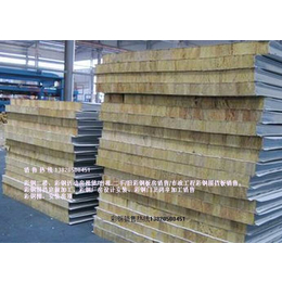 天津静海彩钢厂 防火岩棉板 彩钢瓦生产厂家 彩钢板房安装